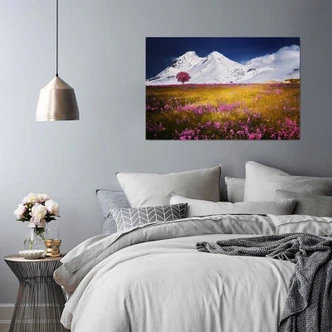 Canvasbillede, Alpine bjerge 