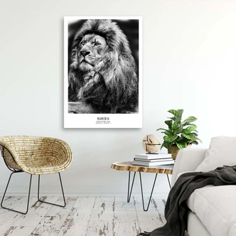 Canvasbillede, Løve afrikansk dyr 
