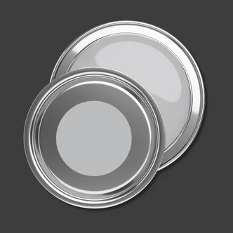 Premium väggfärg grå - Tygmatt väggfärg för interiör - PURO c1002 cool grey 