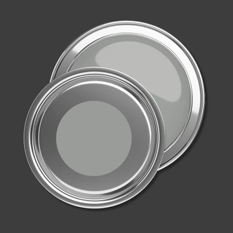 Premium väggfärg grå - Tygmatt väggfärg för interiör - PURO c1003 cool grey 