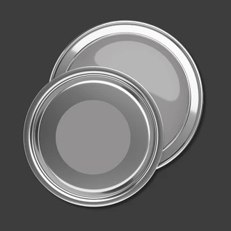 Premium väggfärg grå - Tygmatt väggfärg för interiör - PURO c1004 cool grey 