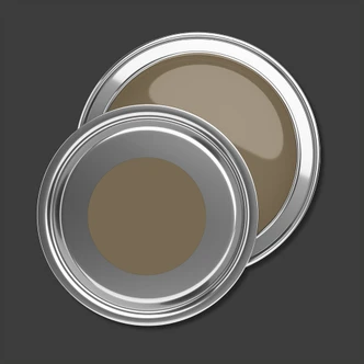 Premium väggfärg brun - Tygmatt väggfärg för interiör - PURO c7013 mellow brown 