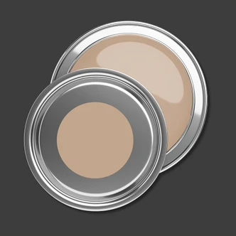 Premium Väggfärg beige - Tygmatt väggfärg för interiör - PURO c7017 lugnande brun 