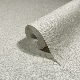 Tapeta z włókniny w kolorze szarym Lekko teksturowana, gładka, nowoczesna  