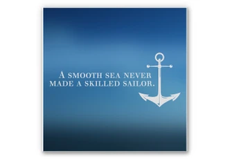 Wandbild A smooth Sea (2-teilig) 