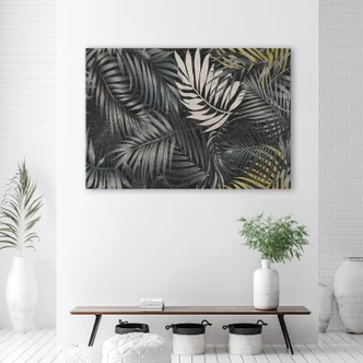 Leinwandbild, Palmen Tropische Blätter Natur 
