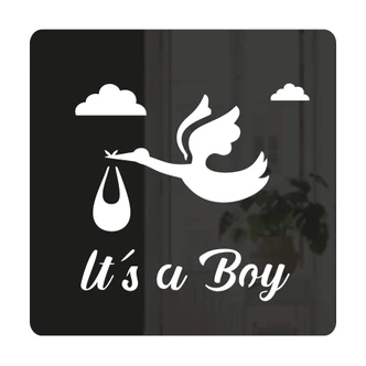 Wanddecoratie Baby - It's a Boy 