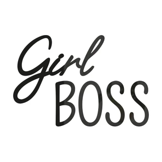 Wanddecoratie Girl Boss 