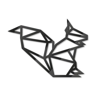 Origami Eekhoorn – Acrylglas 