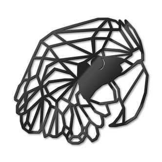 Origami Papegaai van acrylglas 