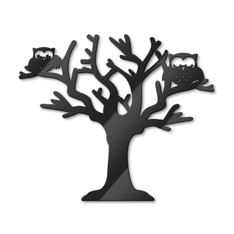 Acryldecoratie Boom met Uilen 