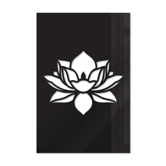 Wanddecoratie Lotusbloem 