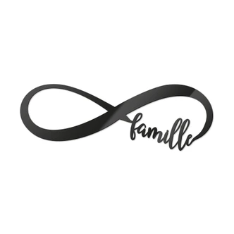 Decoración acrílica - Infinite Infiniment Famille 