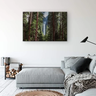 Acrylglas Waterfall Forest Acrylglas Waterfall Forest