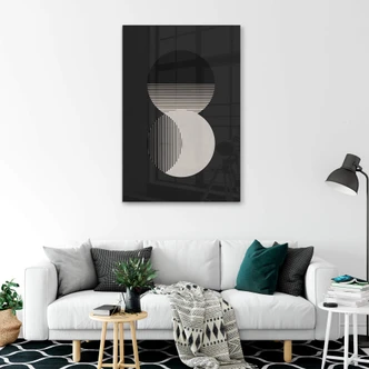 Acrylglasbild Orara Studio - Mond und Sonne Acrylglasbild Orara Studio - Mond und Sonne