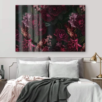 Tableau sur verre acrylique UN Designs - Fleur de Paris 