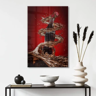 Tableau sur verre acrylique Yunta - Le bonheur à l'état brut 