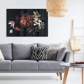 Plexiglas - Boeket Bloemen 
