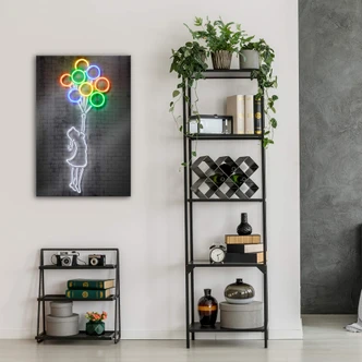 Acrylglas Mielu - Flying Balloons 