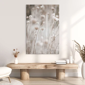 Acrylglas Gedroogde bloemen in zachte kleuren - Annie 