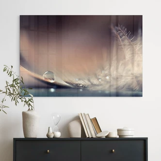 Tableau en verre acrylique Story of a Waterdrop - Dmitry 