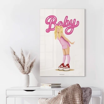 Acrylglasbild Tohmé - Baby 