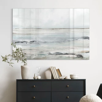 Tableau sur verre acrylique Vagues à Sandy Bay - Hobday 