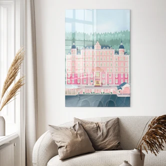 Akrylbillede Grand Budapest Hotel - Lizde 
