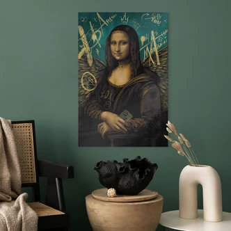 Acrylglasbild Mona Lisa - modern 
