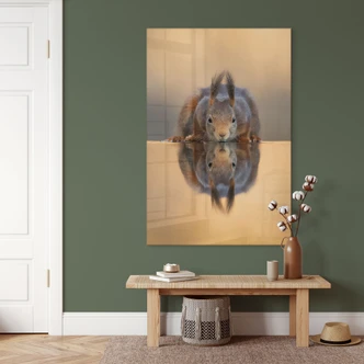 Acrylglas Acrylglas Eekhoorn bij het water - van Duijn Acrylglas Acrylglas Eekhoorn bij het water - van Duijn