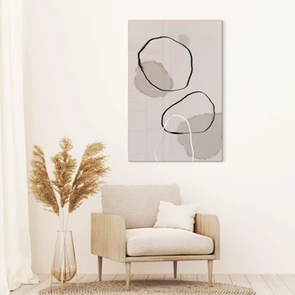 Akrylbillede 1X Studio - Abstrakt nøgenbillede 