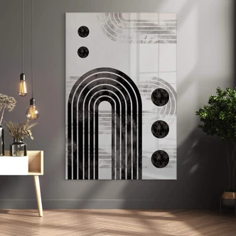 Acrylglasbild 1X Studio - Black Arch 