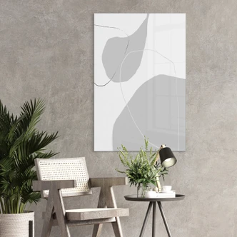 Akrylbillede uplusmestudio - grålig 