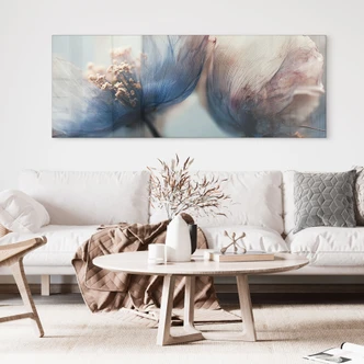 Acrylglas Filigraan droogbloemen in het licht - Treechild - Panorama 