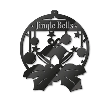 Acryldecoratie Jingle Bells 