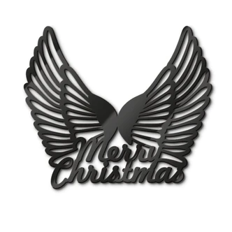 Merry Christmas Engel - Acrylglas 