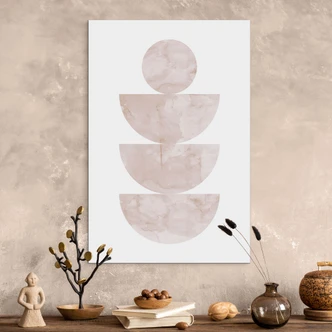 Wandbild Geometrisches Gleichgewicht - Abstrakte Komposition - Costa - Alu-Dibond Wandbild Geometrisches Gleichgewicht - Abstrakte Komposition - Costa - Alu-Dibond