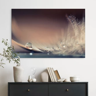 Wanddecoratie Planten in de nacht - Jaszke - Alu-Dibond 