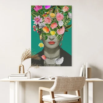 Wandbild Frida Floral - Frida Floral Studio - Alu-Dibond 