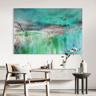 Tableaux Paysage Vert Fantastique - Schmucker - Alu-Dibond 