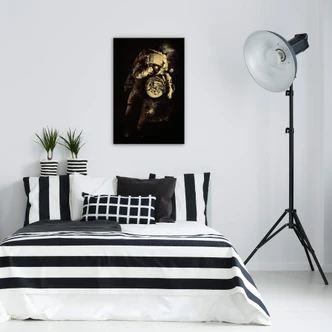 Alu-Dibond goud effect Nicebleed - It's a Small World After All 