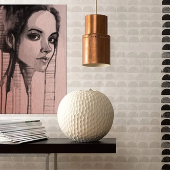 Alu-Dibond-Kupfereffekt - Green Eyeshadow 