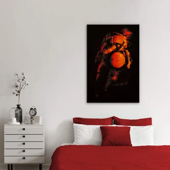 Dibond Schilderij met koper effect Nicebleed - It's a small world after all 