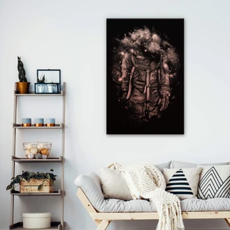 Dibond Schilderij met koper effect Nicebleed - Lost in Cosmic Shades 