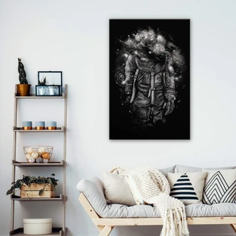 Dibond Schilderij met zilver effect Nicebleed - Lost in Cosmic Shades 