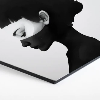 Hexagon Dibond Ireland - I am not here 