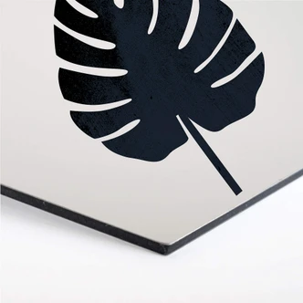 Hexagon - Alu-Dibond Kubistika – Botanica Abstract 