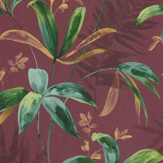 Architects Paper Jungle Chic - Papier peints jungle, rouge 