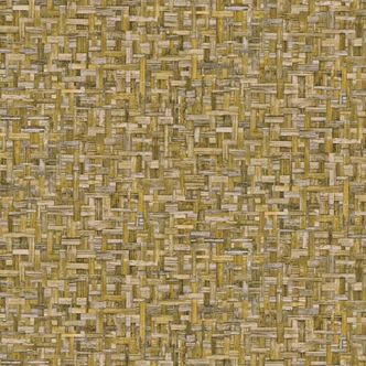 Architects Paper Jungle Chic - Papier peints effet bois, jaune 