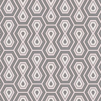 Architects Paper Jungle Chic - Papier peints rétro/vintage, rosé 